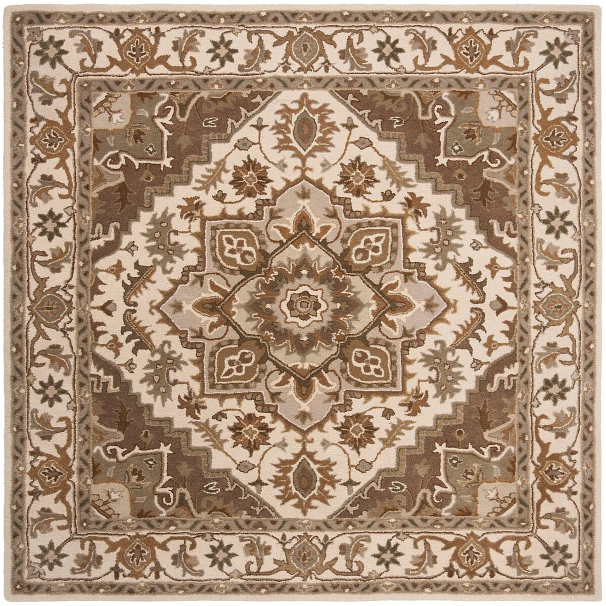 Safavieh Royalty Roy700B Beige / Sage Area Rug