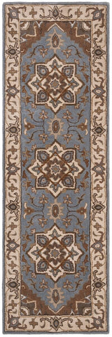 Safavieh Royalty Roy700M Light Blue / Beige Rugs.