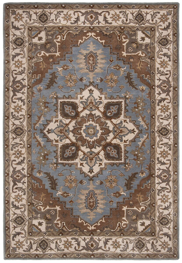 Safavieh Royalty Roy700M Light Blue / Beige Rugs.