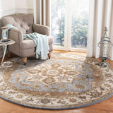 Safavieh Royalty Roy700M Light Blue / Beige Rugs.