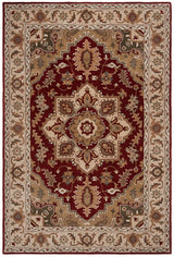 Safavieh Royalty Roy700Q Red / Beige Rugs.