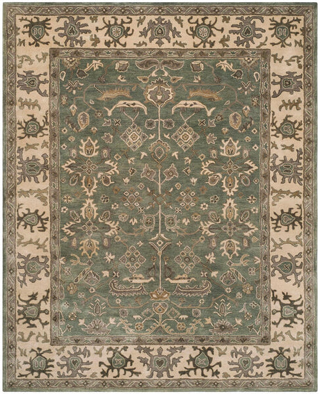 Safavieh Royalty Roy721A Slate / Cream Rugs.