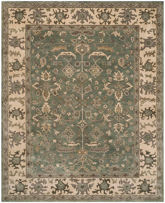Safavieh Royalty Roy721A Slate / Cream Rugs.
