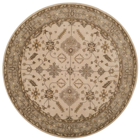 Safavieh Royalty Roy870A Cream / Light Grey Rugs.