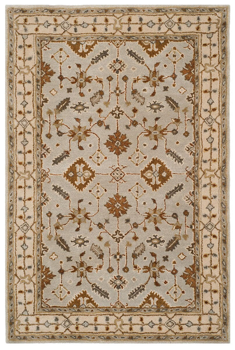 Safavieh Royalty Roy870B Light Grey / Cream Rugs.