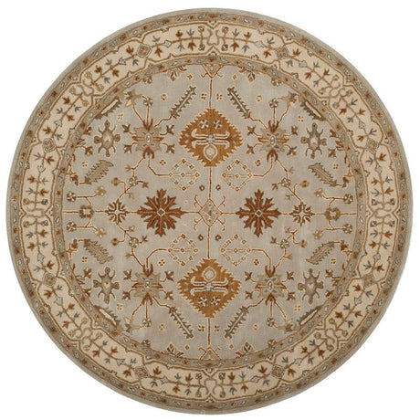 Safavieh Royalty Roy870B Light Grey / Cream Rugs.