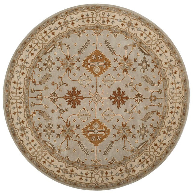 Safavieh Royalty Roy870B Light Grey / Cream Rugs.