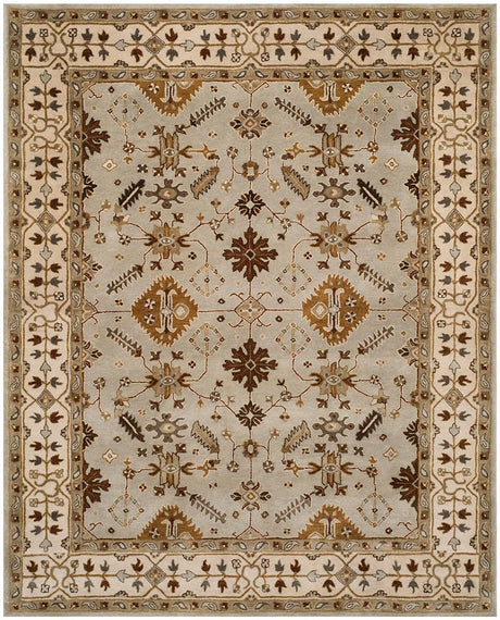 Safavieh Royalty Roy870B Light Grey / Cream Rugs.