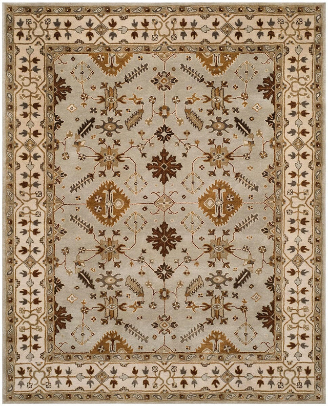 Safavieh Royalty Roy870B Light Grey / Cream Rugs.