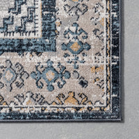 AreaRugs.com Wavaj Nwa1251A Blue Area Rug