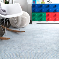 Nuloom Ago Hand Woven Nag2102E Light Blue Area Rug