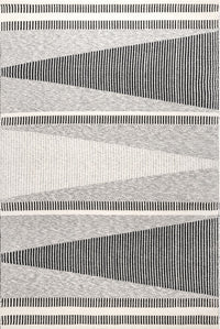 Nuloom Estella Modern Cotton Nes1591A Gray Area Rug