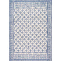 Nuloom Rana Border Nra2856A Blue Area Rug