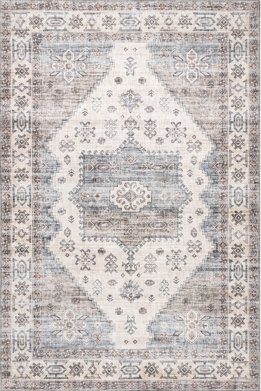 AreaRugs.com Wavaj Nwa1067A Beige Area Rug