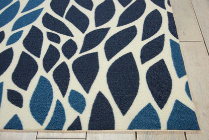 Nourison Home And Garden Rs094 Blue Area Rug