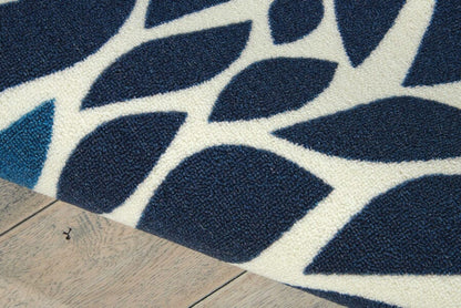 Nourison Home And Garden Rs094 Blue Area Rug