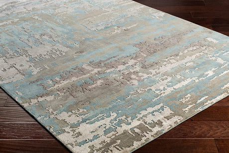 Surya Arte Rte-2301 Sage, Teal, Taupe, Medium Gray Rugs.