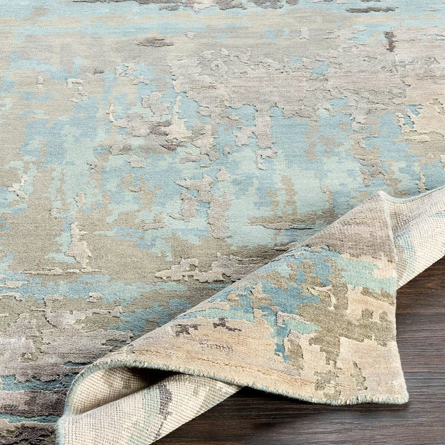 Surya Arte Rte-2301 Sage, Teal, Taupe, Medium Gray Rugs.