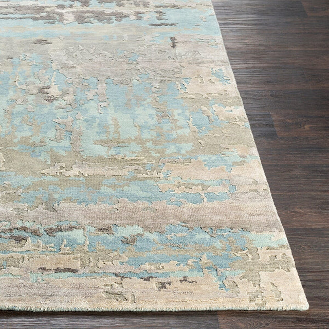 Surya Arte Rte-2301 Sage, Teal, Taupe, Medium Gray Rugs.