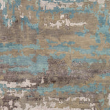 Surya Arte Rte-2301 Sage, Teal, Taupe, Medium Gray Rugs.