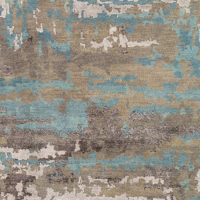 Surya Arte Rte-2301 Sage, Teal, Taupe, Medium Gray Rugs.