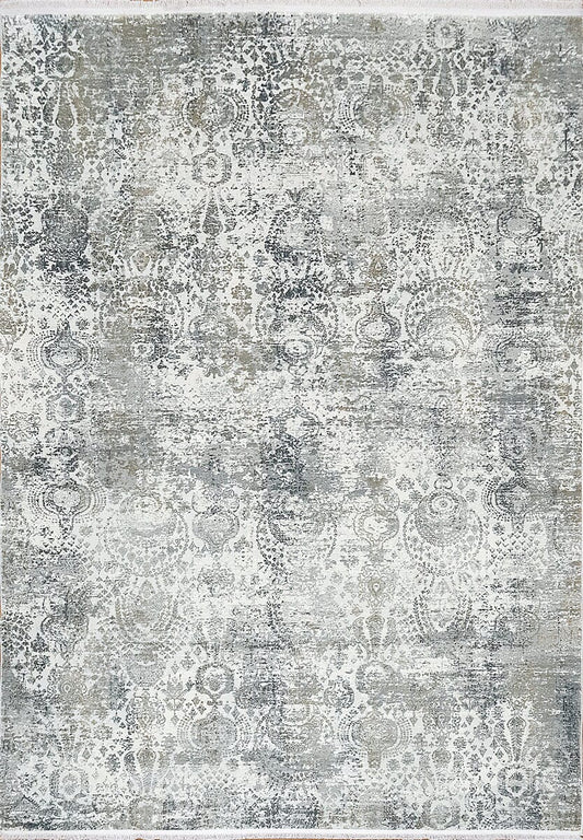 Dynamic Ruby 2162 Ivory / Grey Vintage / Distressed Area Rug