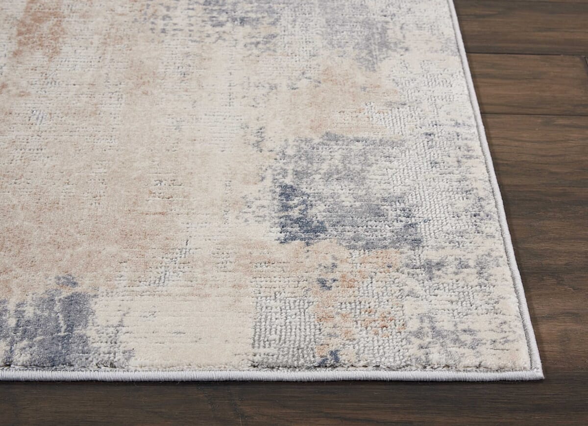 Nourison Rustic Textures Rus02 Beige / Grey Organic / Abstract Area Rug