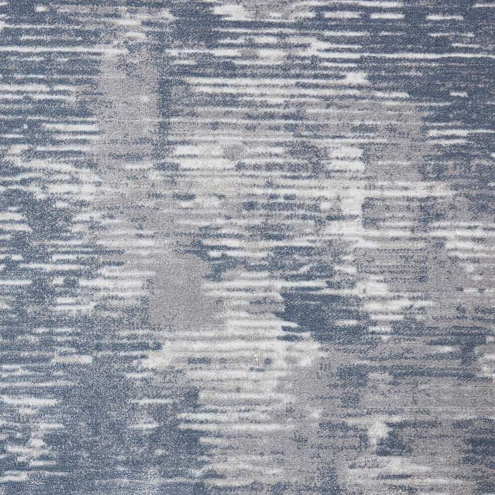 Nourison Rustic Textures Rus05 Grey Organic / Abstract Area Rug