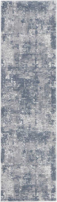 Nourison Rustic Textures Rus05 Grey Organic / Abstract Area Rug