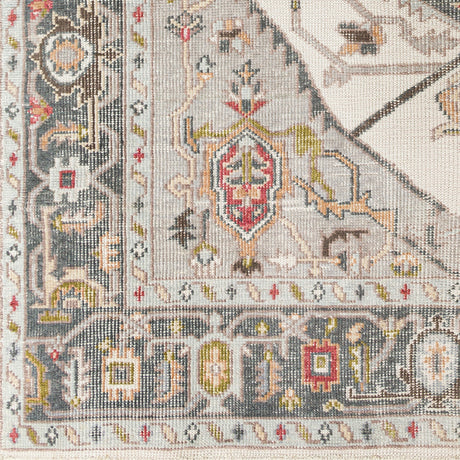Surya Revere Rve-2307 Medium Gray, Light Gray, Pale Blue, Camel Rugs.