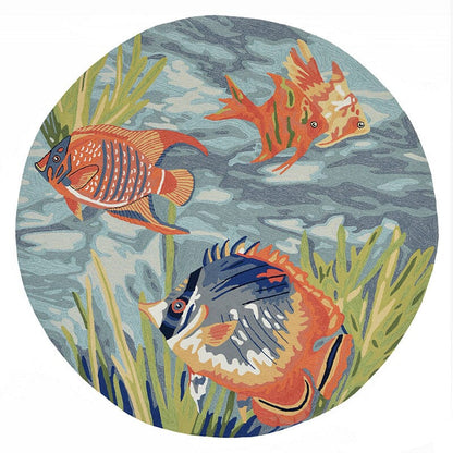 Liora Manne Ravella Tropical Fish 2255/04 Ocean Coastal Area Rug