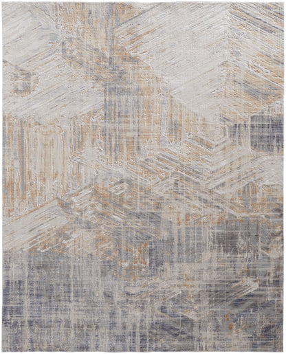 Feizy Laina 39G6F Gray/Beige Area Rug