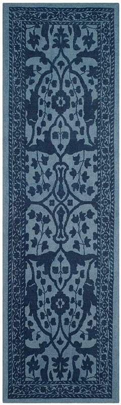 Safavieh Restoration Vintage Rvt102E Blue / Dark Blue Rugs.