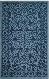 Safavieh Restoration Vintage Rvt102E Blue / Dark Blue Rugs.