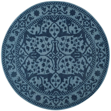 Safavieh Restoration Vintage Rvt102E Blue / Dark Blue Rugs.