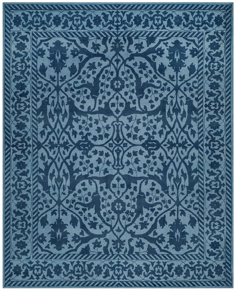 Safavieh Restoration Vintage Rvt102E Blue / Dark Blue Rugs.