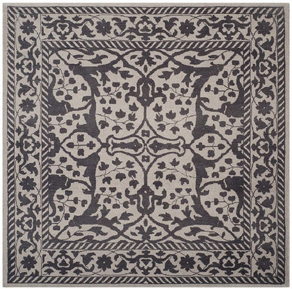 Safavieh Restoration Vintage Rvt102H Silver / Grey Area Rug