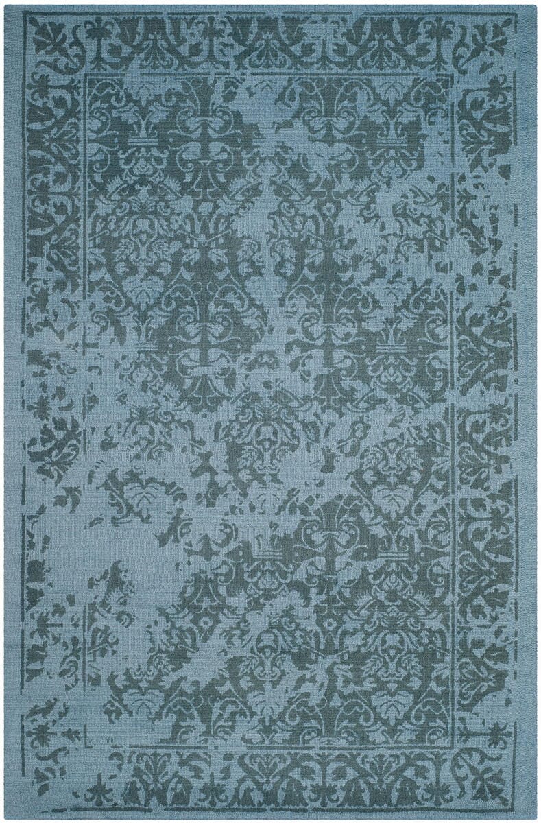 Safavieh Restoration Vintage Rvt103G Blue Rugs.
