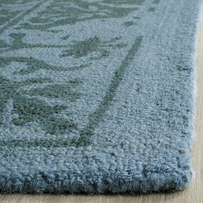 Safavieh Restoration Vintage Rvt103G Blue Vintage / Distressed Area Rug