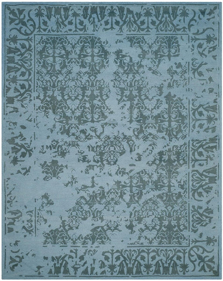 Safavieh Restoration Vintage Rvt103G Blue Rugs.