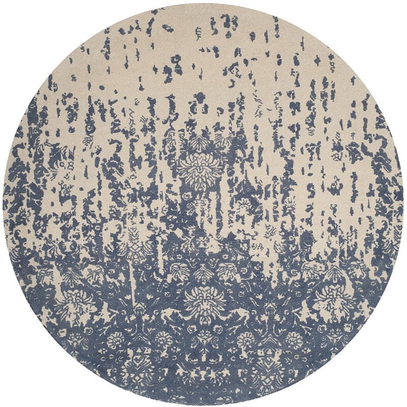 Safavieh Restoration Vintage Rvt104A Ivory / Blue Rugs.