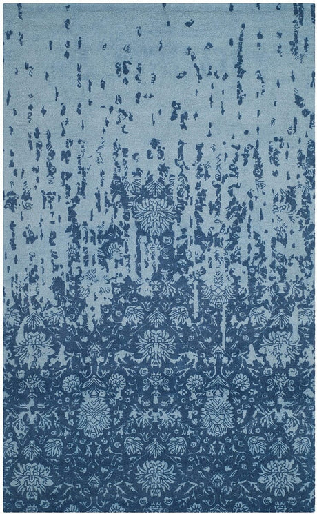 Safavieh Restoration Vintage Rvt104E Blue / Dark Blue Rugs.