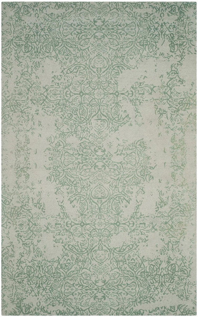 Safavieh Restoration Vintage Rvt105C Grey / Turquoise Rugs.