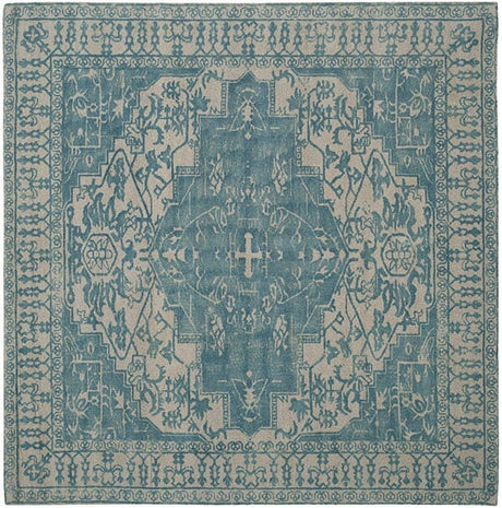 Safavieh Restoration Vintage Rvt421A Ivory / Turquoise Rugs.