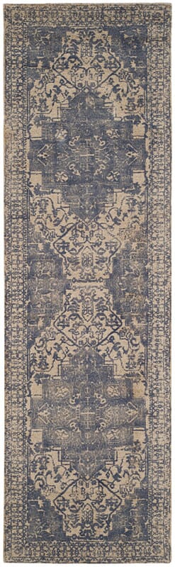 Safavieh Restoration Vintage Rvt421B Blue / Grey Rugs.