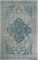 Safavieh Restoration Vintage Rvt421B Blue / Grey Rugs.