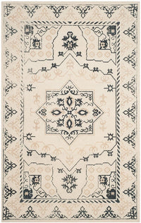 Safavieh Restoration Vintage Rvt424A Ivory / Charcoal Area Rug