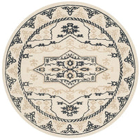 Safavieh Restoration Vintage Rvt424A Ivory / Charcoal Area Rug