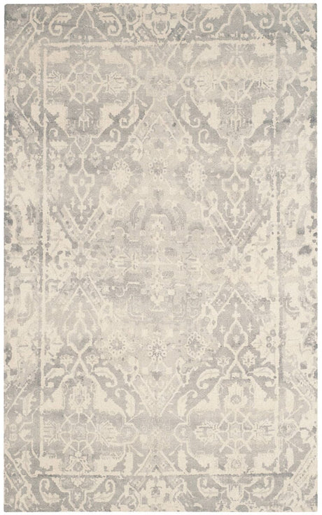 Safavieh Restoration Vintage Rvt532B Light Grey / Ivory Rugs.