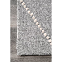 Nuloom Elvia Nel2746F Light Gray Area Rug